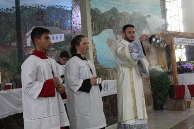 Missa de aÃ§Ã£o de graÃ§as encerrou as celebraÃ§Ãµes da 37Âª ediÃ§Ã£o da Festa em louvor a N. Sra. Aparecida de Laranjeiras do Sul